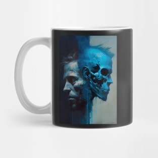 Duality of Existence: Life and Death Mug